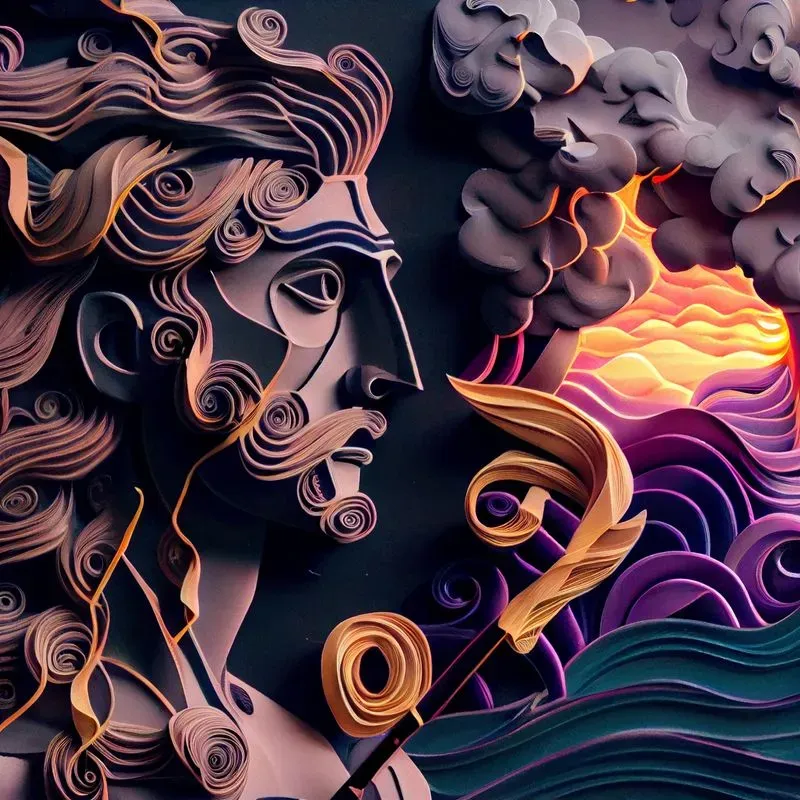 Colorful Paper Fairytale Art