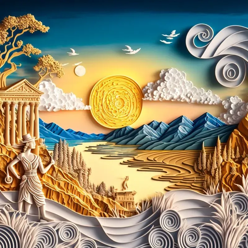 Colorful Paper Fairytale Art