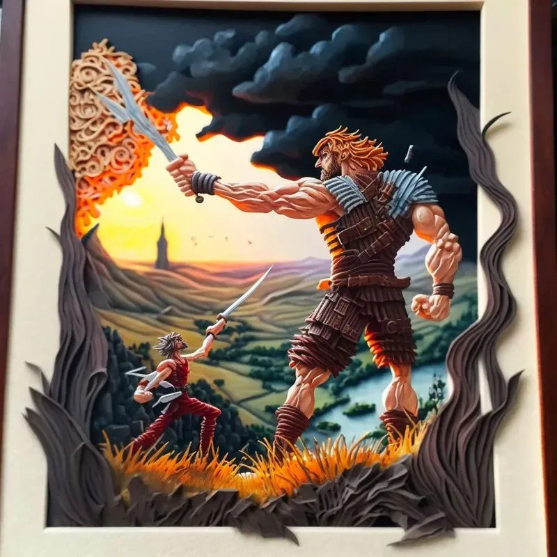 Colorful Paper Fairytale Art