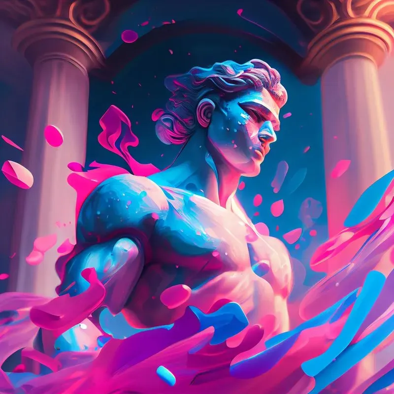 Wave Color Art