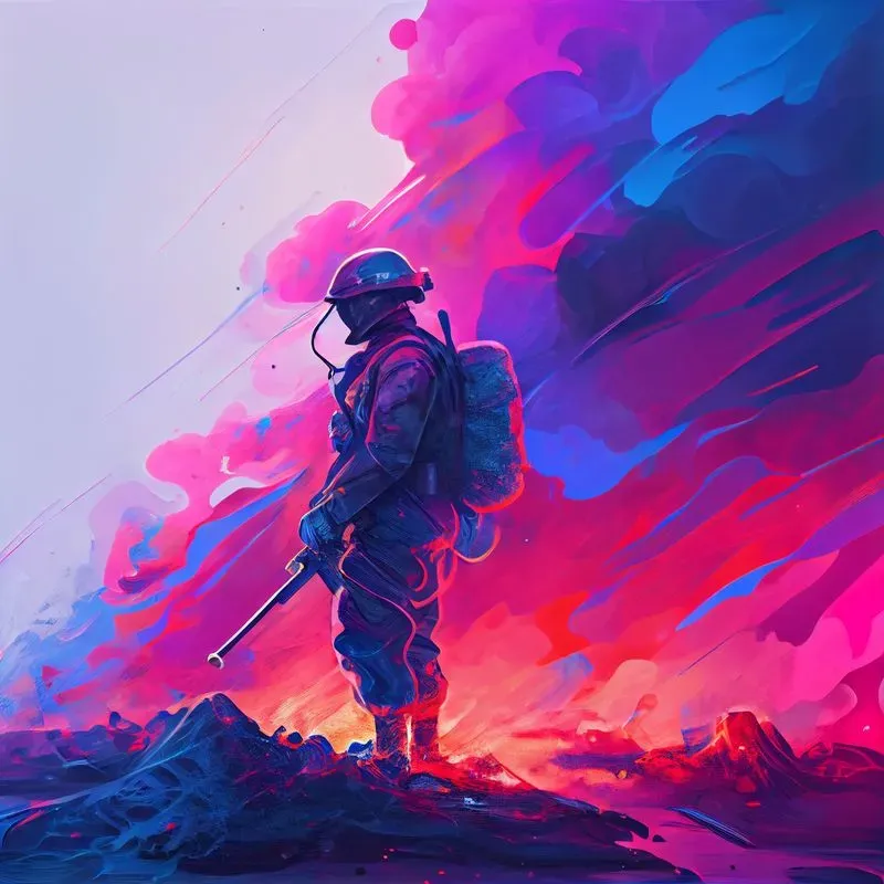 Wave Color Art