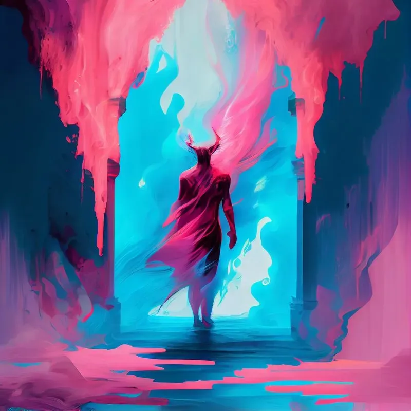 Wave Color Art