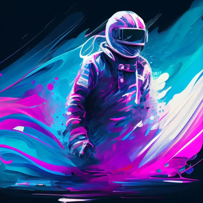 Wave Color Art