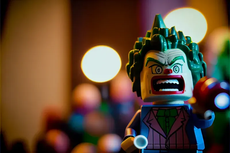 Cinematic Lego Art Style