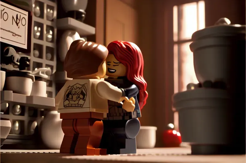 Cinematic Lego Art Style