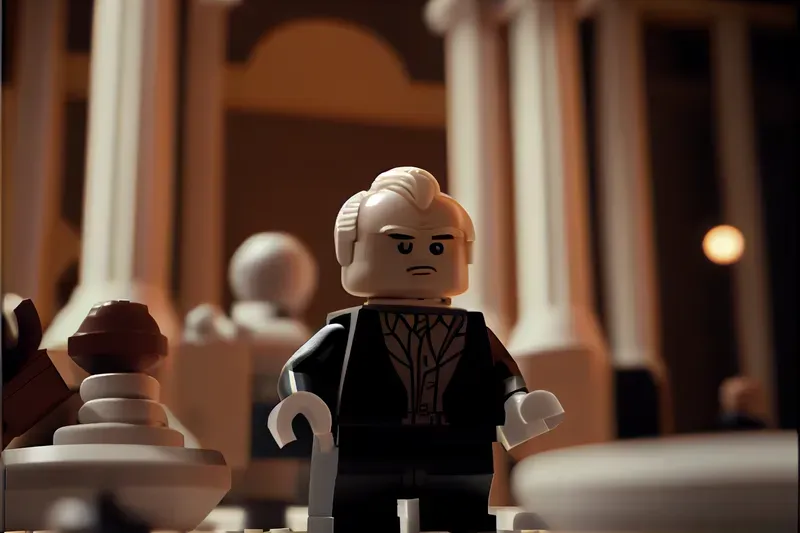 Cinematic Lego Art Style