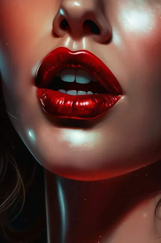 Feminine Candy Lips
