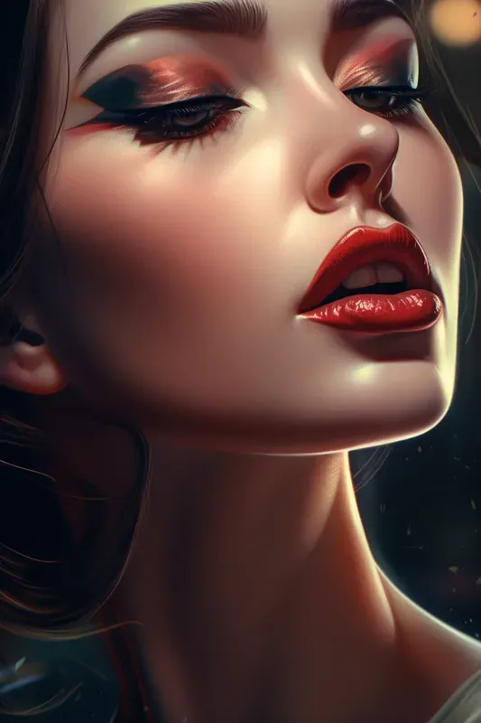 Feminine Candy Lips