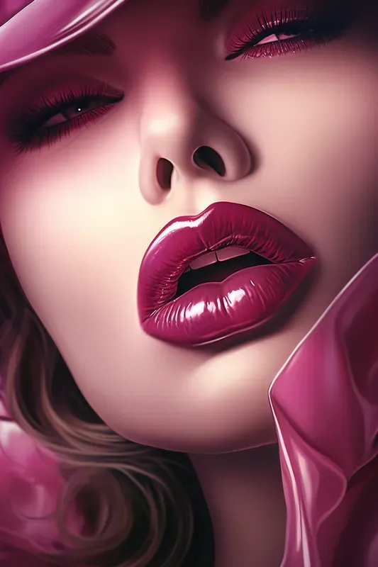 Feminine Candy Lips