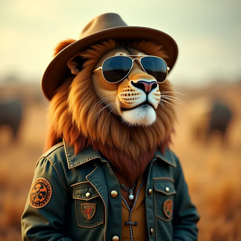 Animals In Realistic Art Style