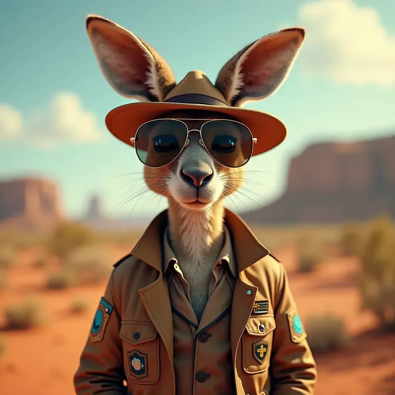 Animals In Realistic Art Style