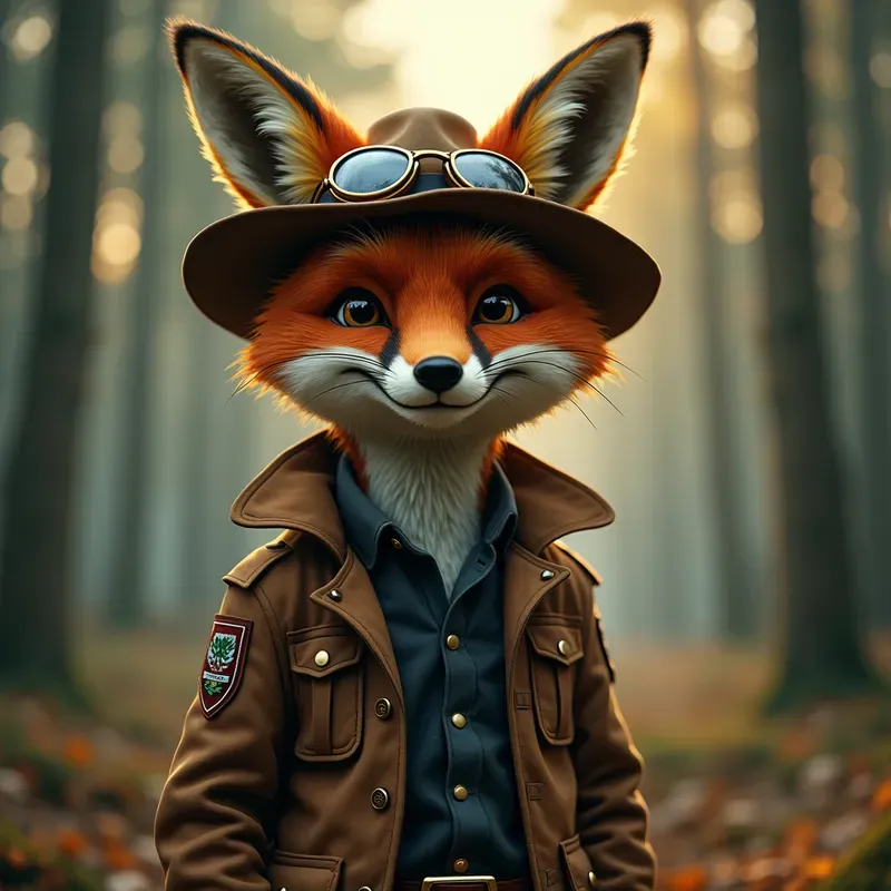 Animals In Realistic Art Style