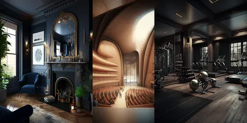 Customisable Interior Architecture generated by midjourney