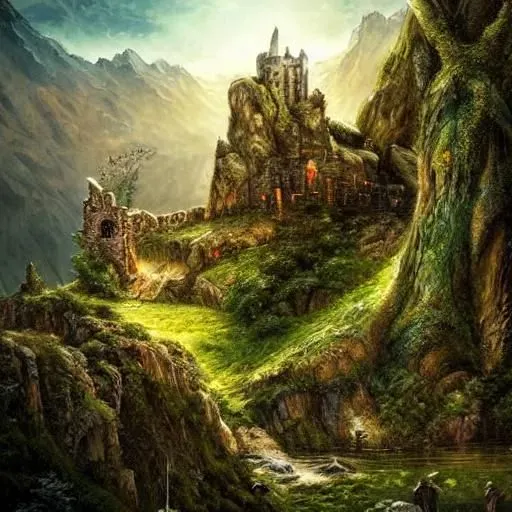 Epic Fantasy Landscape