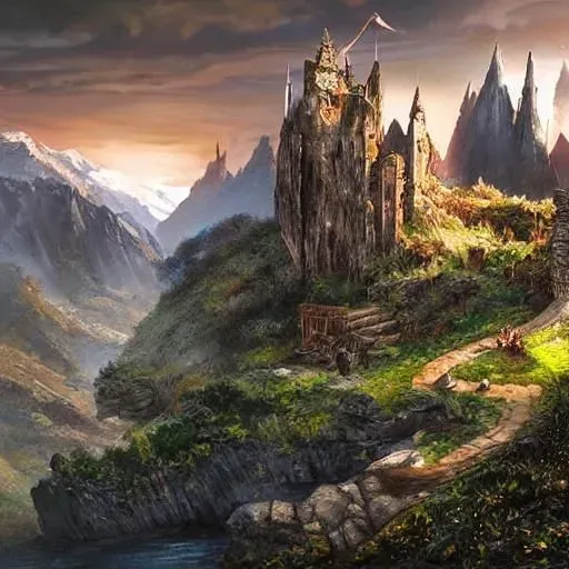 Epic Fantasy Landscape