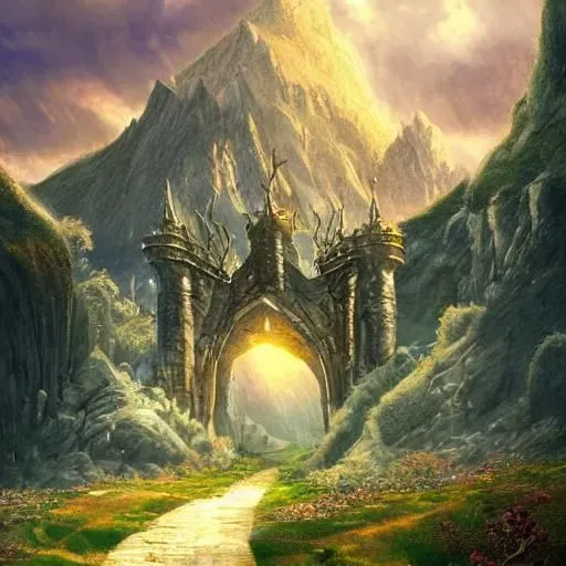 Epic Fantasy Landscape