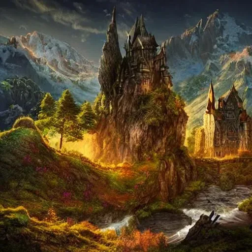Epic Fantasy Landscape