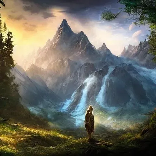 Epic Fantasy Landscape