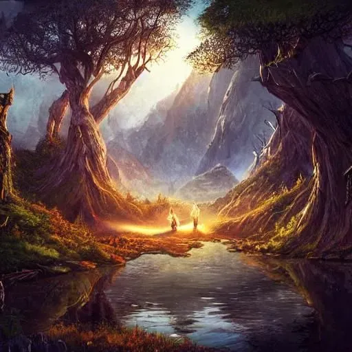 Epic Fantasy Landscape
