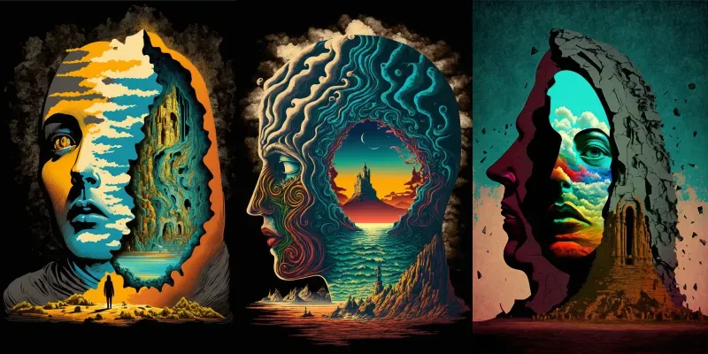 Dali Optical Illusions generated by undefined