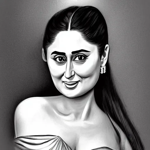Caricatures Of Indian Actors And Actresses