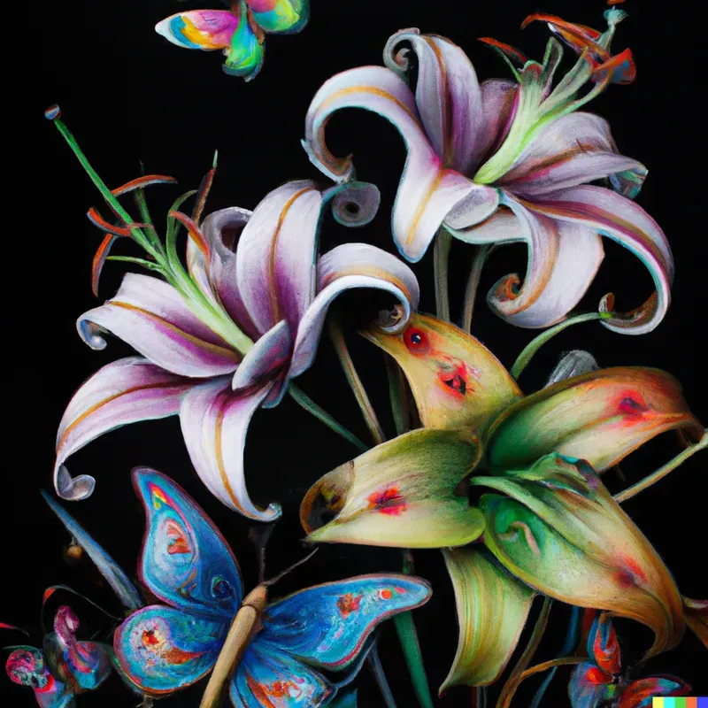 Beautiful Paintings Of Flowers