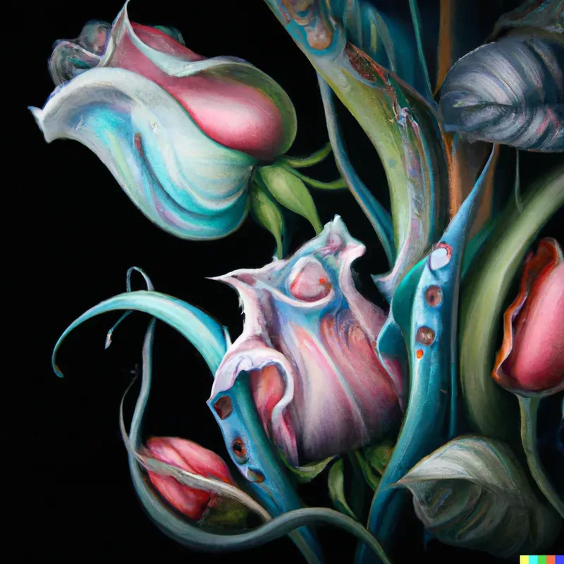 Beautiful Paintings Of Flowers