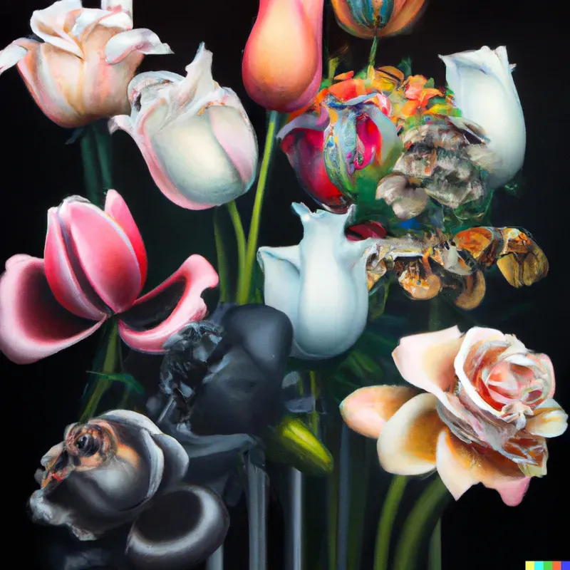 Beautiful Paintings Of Flowers