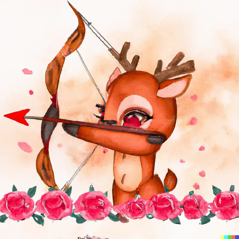 Cupids In The Forms Of Cute Animals