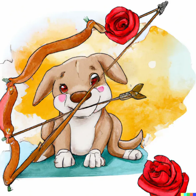 Cupids In The Forms Of Cute Animals