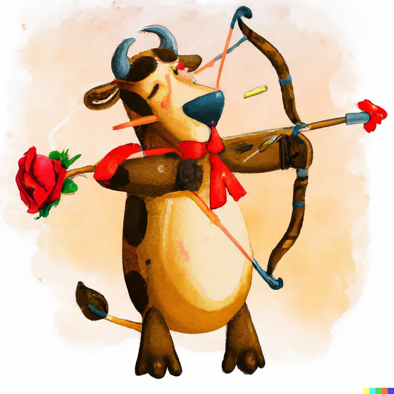 Cupids In The Forms Of Cute Animals