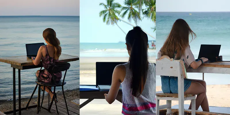 Digital Nomad Shots generated by undefined