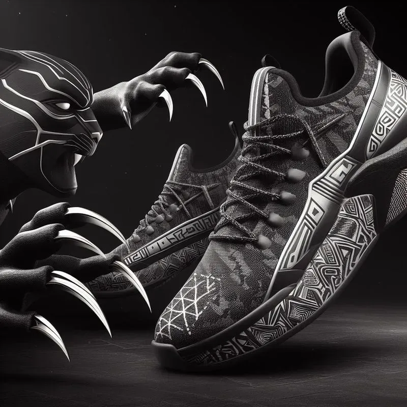 Superhero Shoe Product Shots