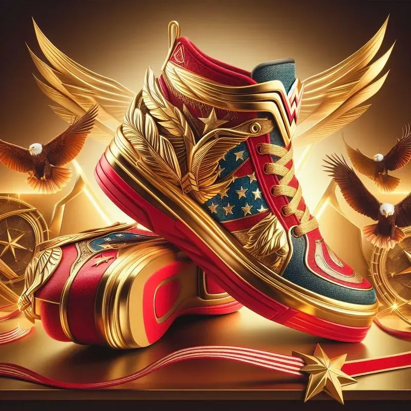Superhero Shoe Product Shots