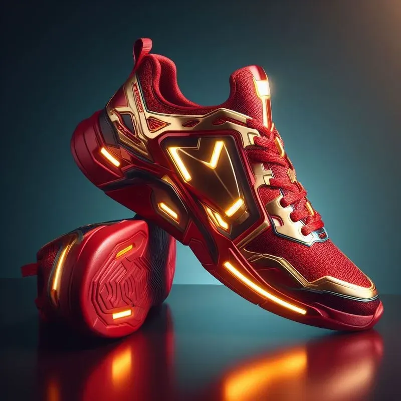 Superhero Shoe Product Shots