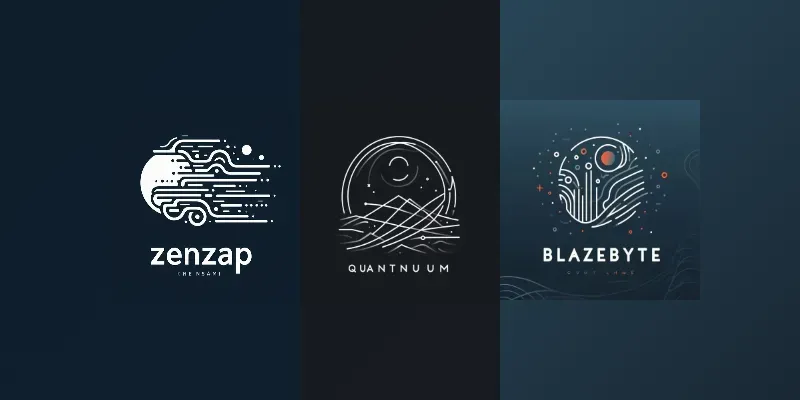 Minimal Line Vector Logos generated by undefined