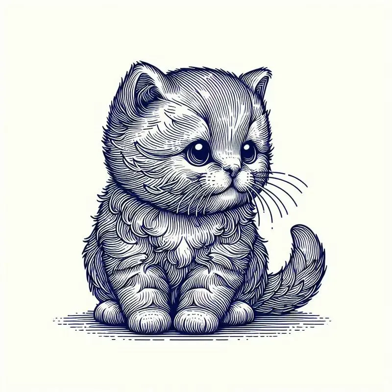 Cute Baby Animal Tattoo Illustrations