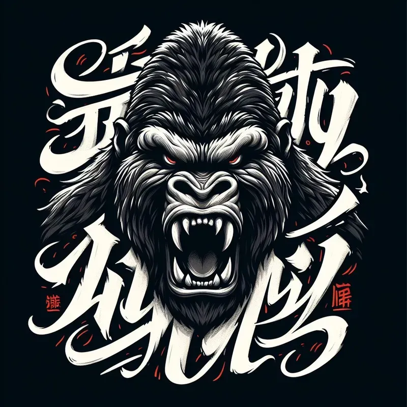 Elegant Calligraphy Tshirt Prints