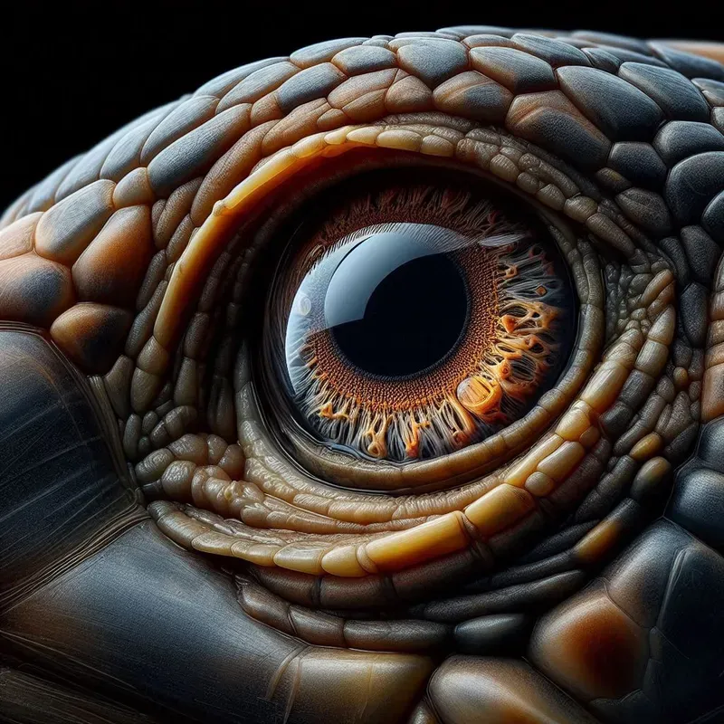 Realistic Animal Eye Macro Photos