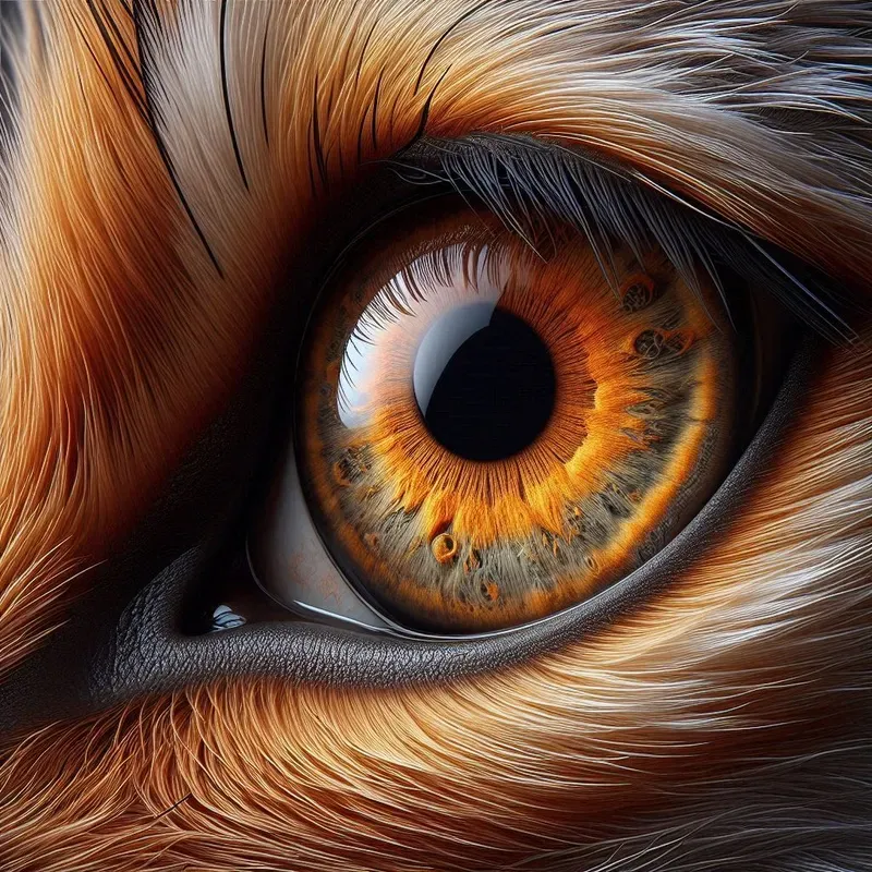 Realistic Animal Eye Macro Photos