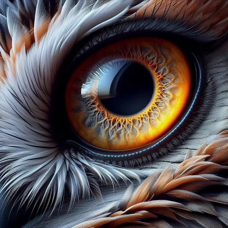 Realistic Animal Eye Macro Photos