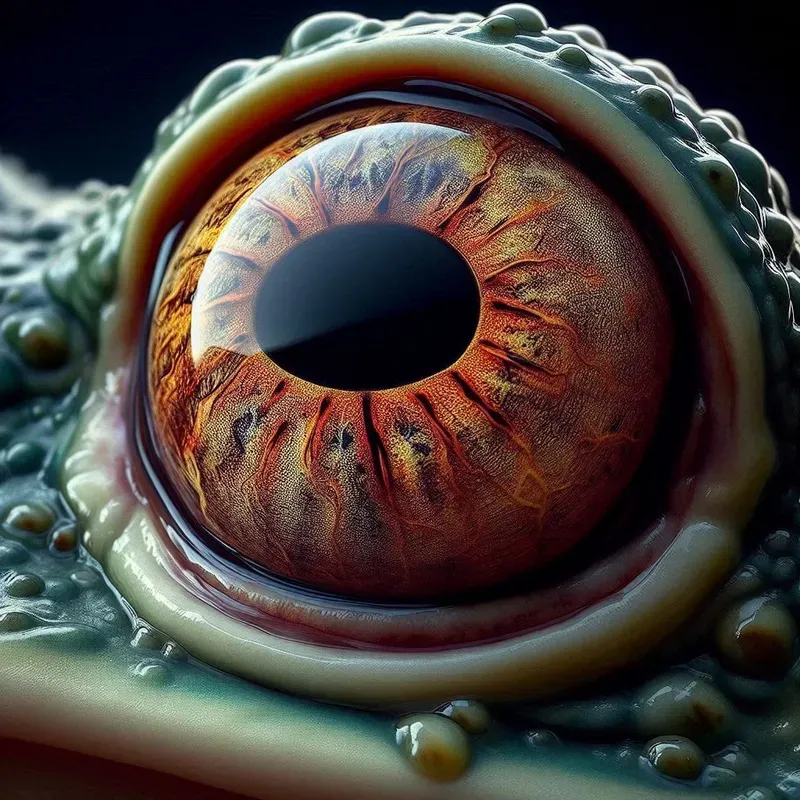 Realistic Animal Eye Macro Photos