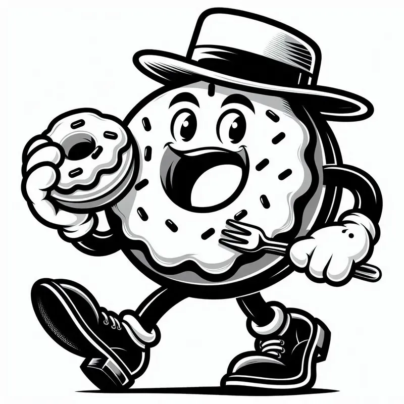 1930s Retro Cartoon Style