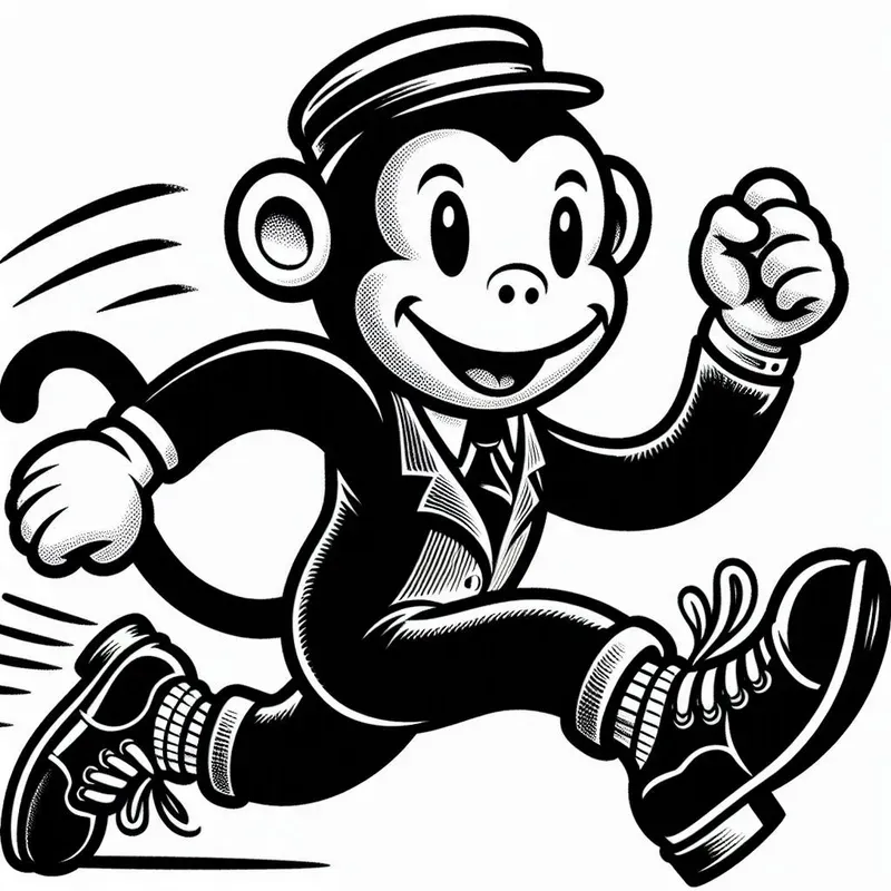 1930s Retro Cartoon Style