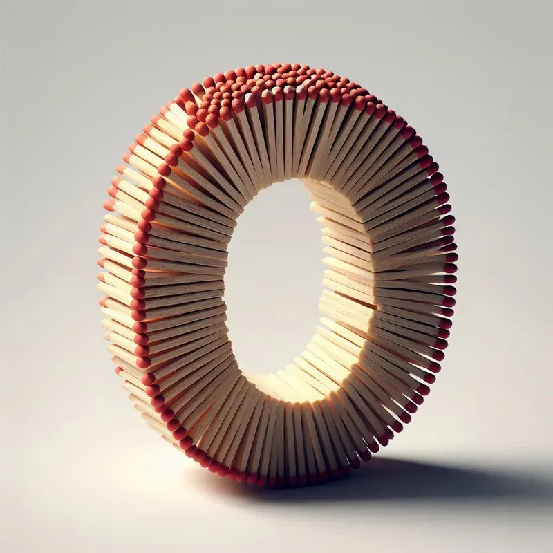 Matchstick 3D Letters And Numbers