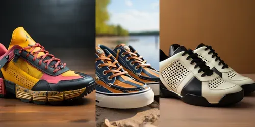 Futuristic Sneakers Designs generated by midjourney