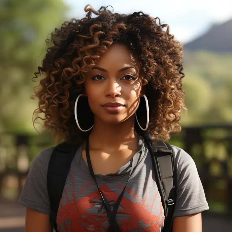 Realistic Black Women Portraits