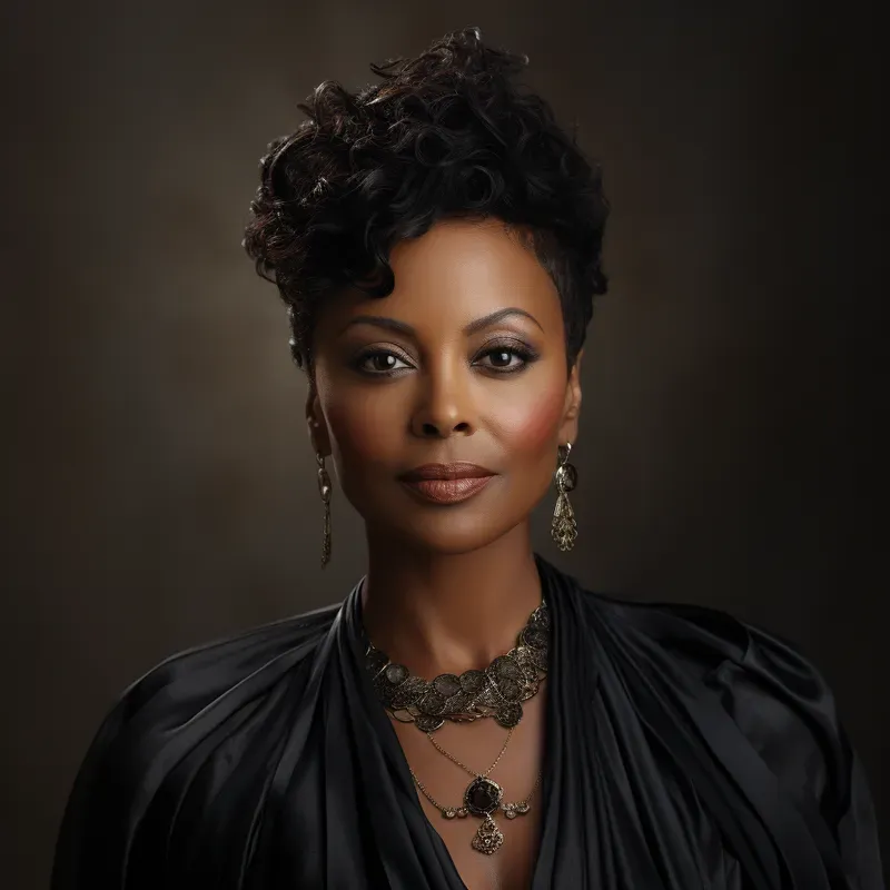 Realistic Black Women Portraits