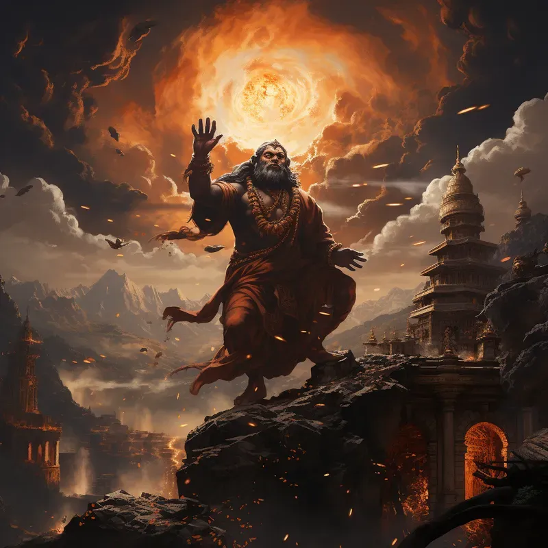 Handpainted Mythology Art