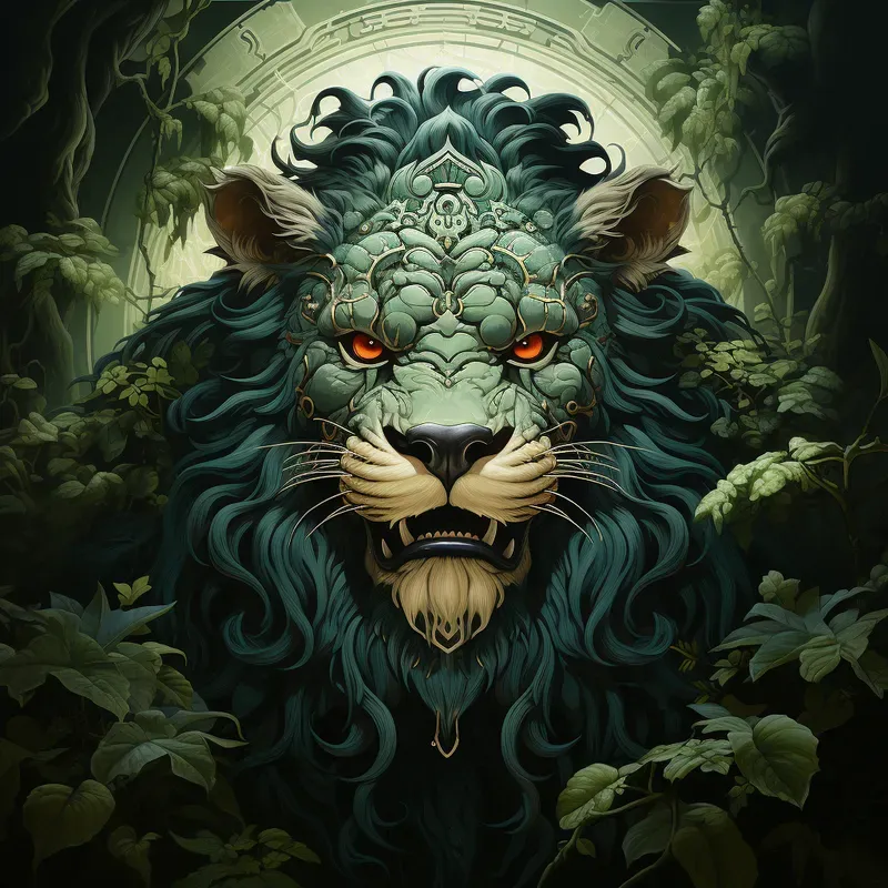 Handpainted Mythology Art